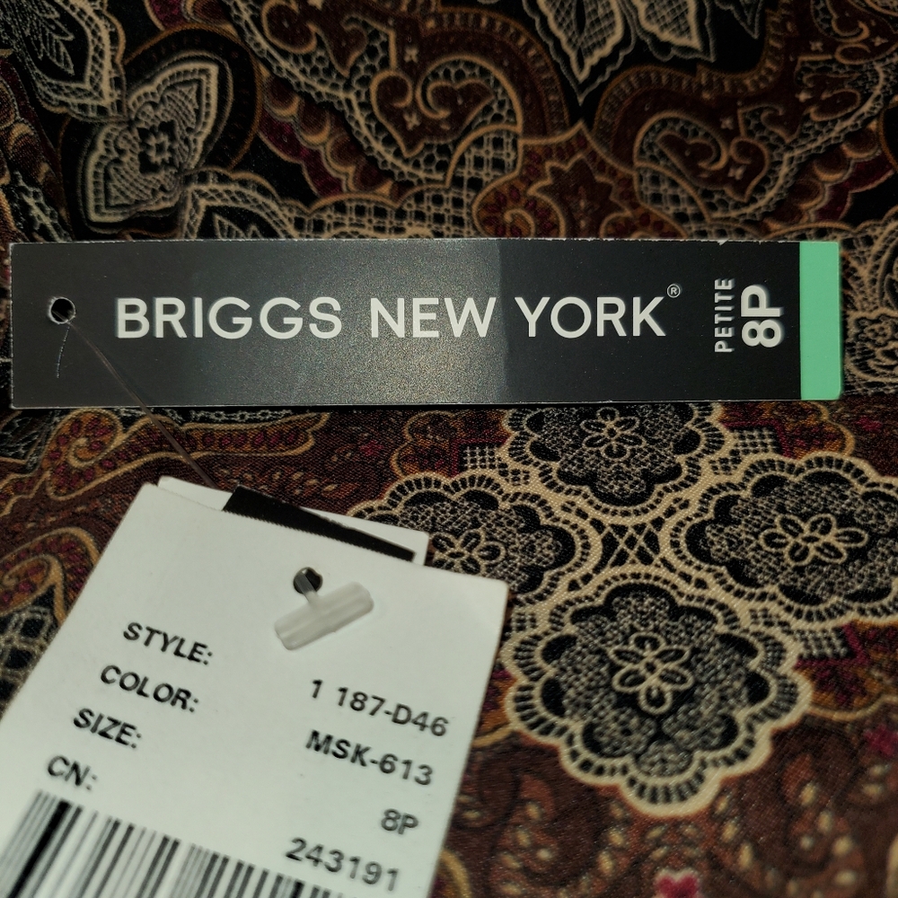 ✨️NWT Briggs New York Maxi Skirt - Picture 5 of 7